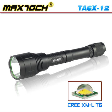 Maxtoch TA6X-12 Long Drum T6 Torch Military Grade Flashlight